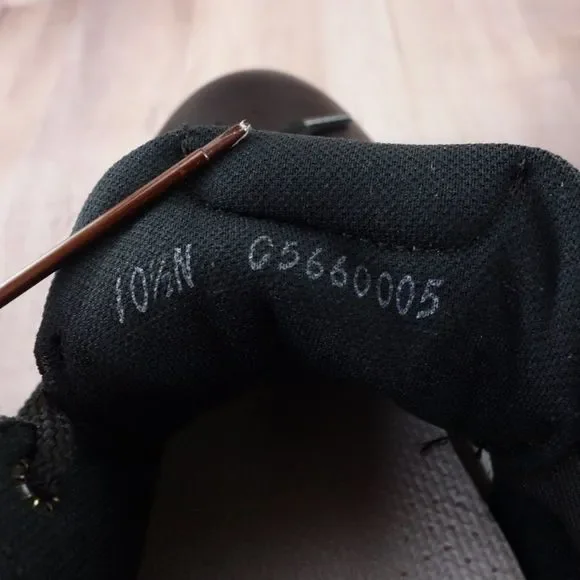 SAS Walking Shoes Womens 10.5 N Narrow Free Time Black Leather Orthotic Sneakers - Picture 10 of 10